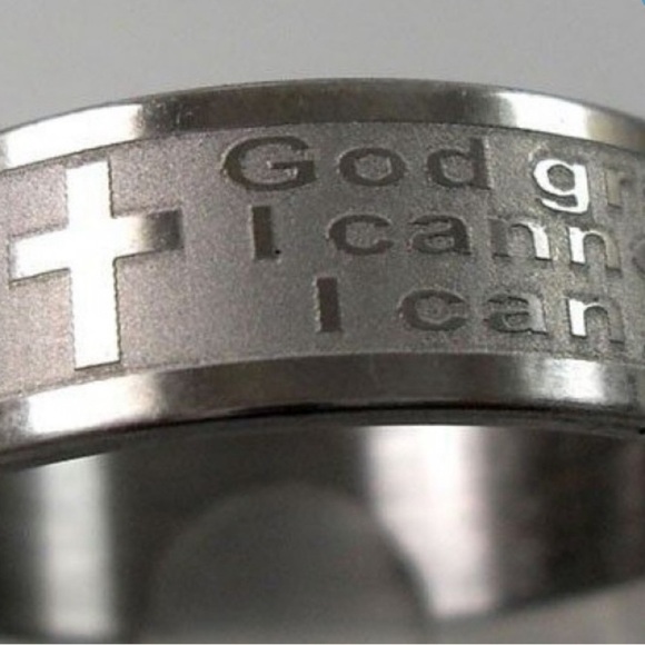 Serinity | Jewelry | Serinity Prayer Stainless Steel Ring | Poshmark